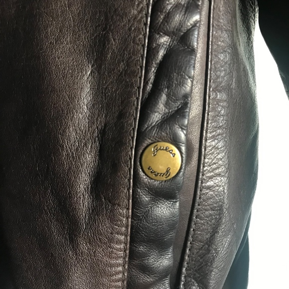 GUESS Leather Jacket - Picture 6 of 6